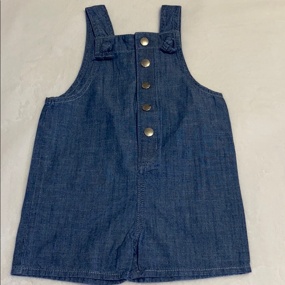 Blue jean romper